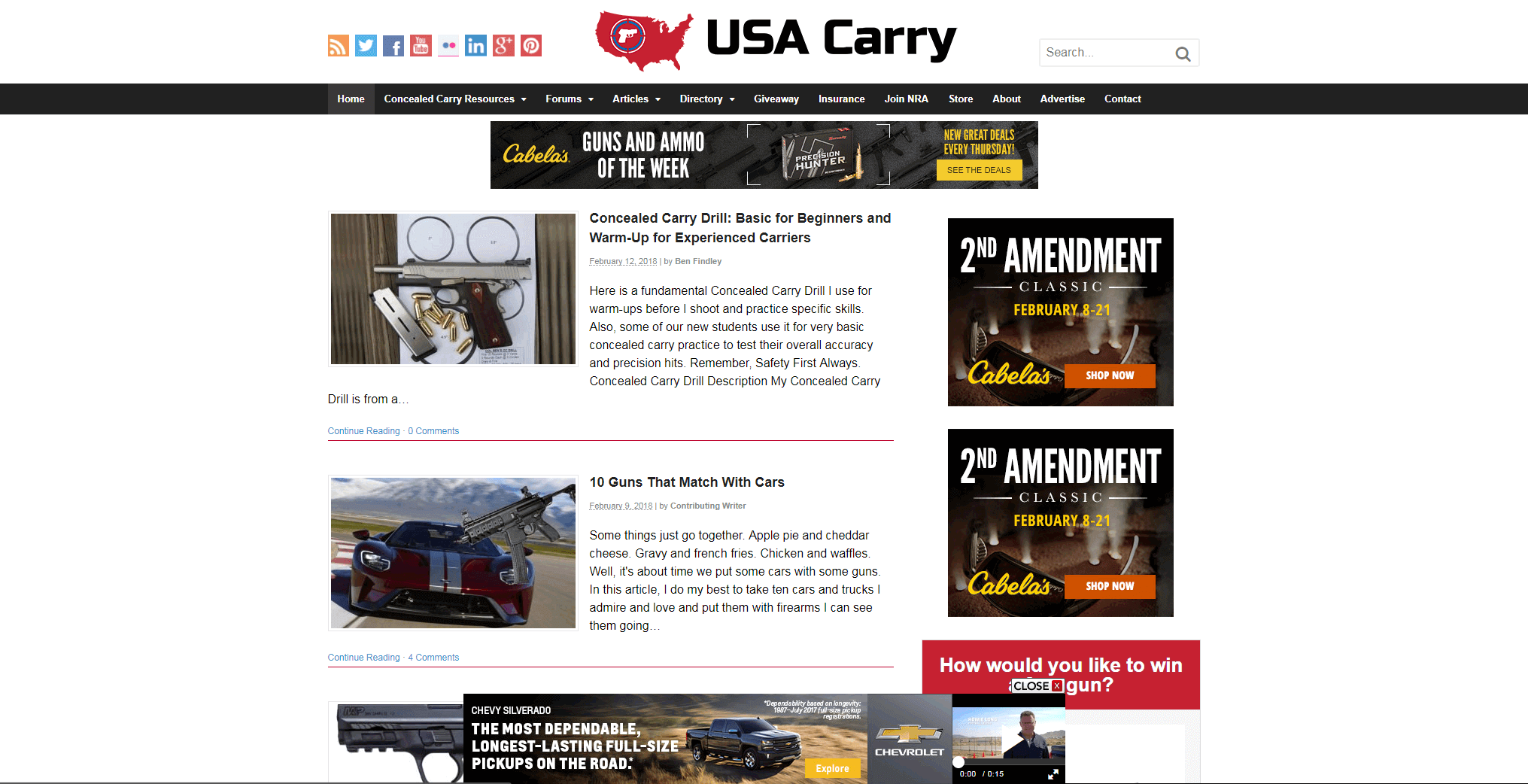 USA Carry Website